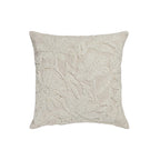 24 inch european style square embroidered throw pillow