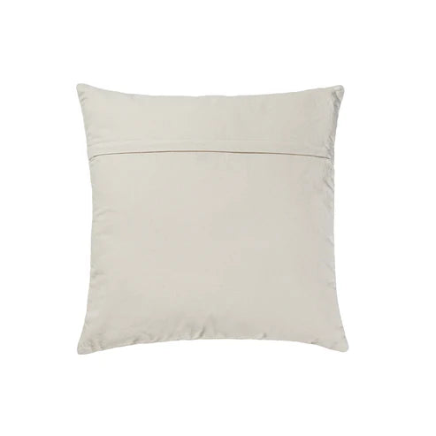 24 inch european style square embroidered throw pillow