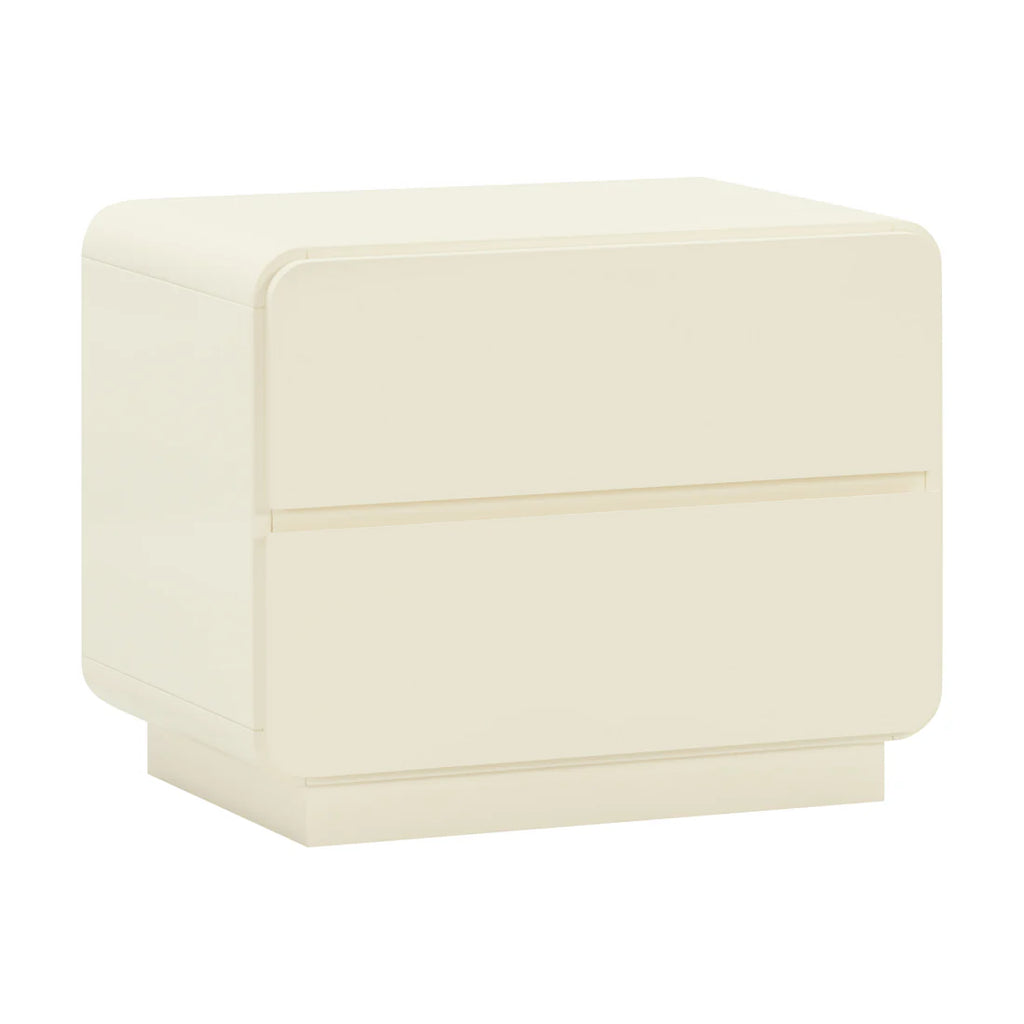 28 inch 2 drawer bedside table