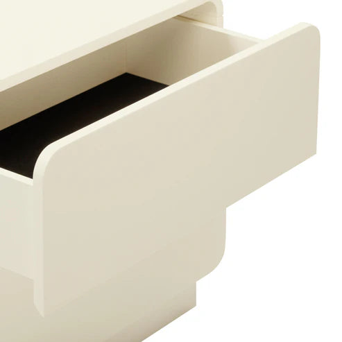 28 inch 2 drawer bedside table