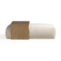 54 inch high performance woven footstool with bridge table