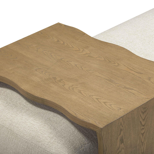 54 inch high performance woven footstool with bridge table