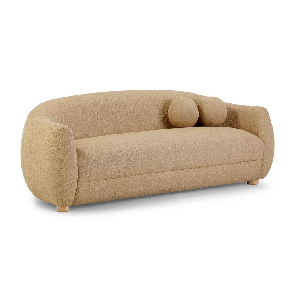 80 inch commercial-grade loop pile sofa