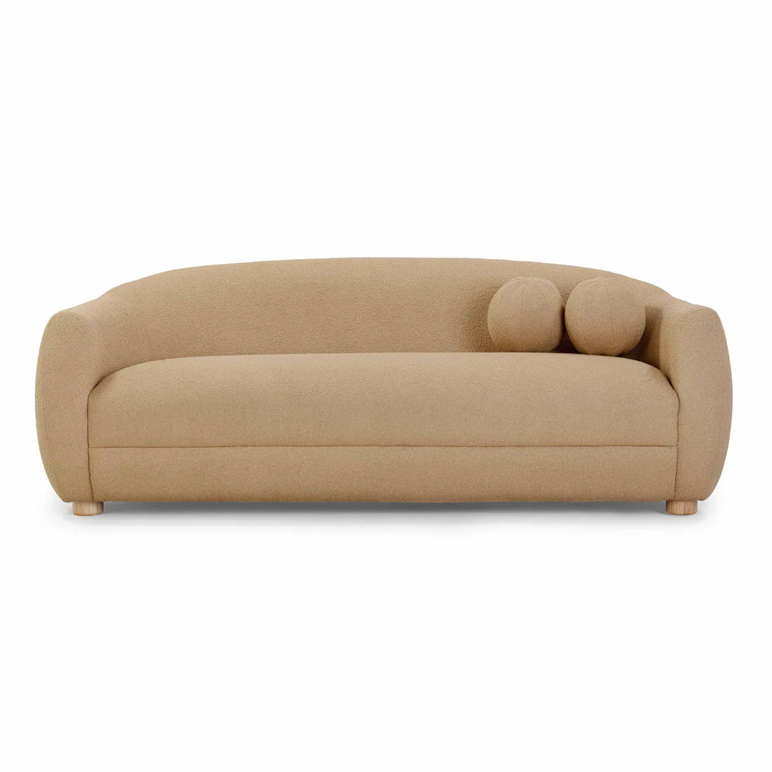 80 inch commercial-grade loop pile sofa