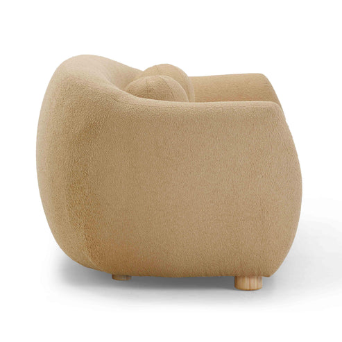 80 inch commercial-grade loop pile sofa