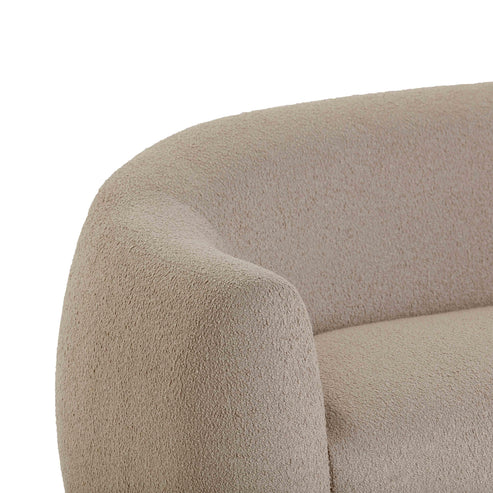 80 inch commercial-grade loop pile sofa