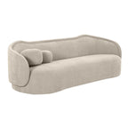 92.5 inch textured velvet sofa