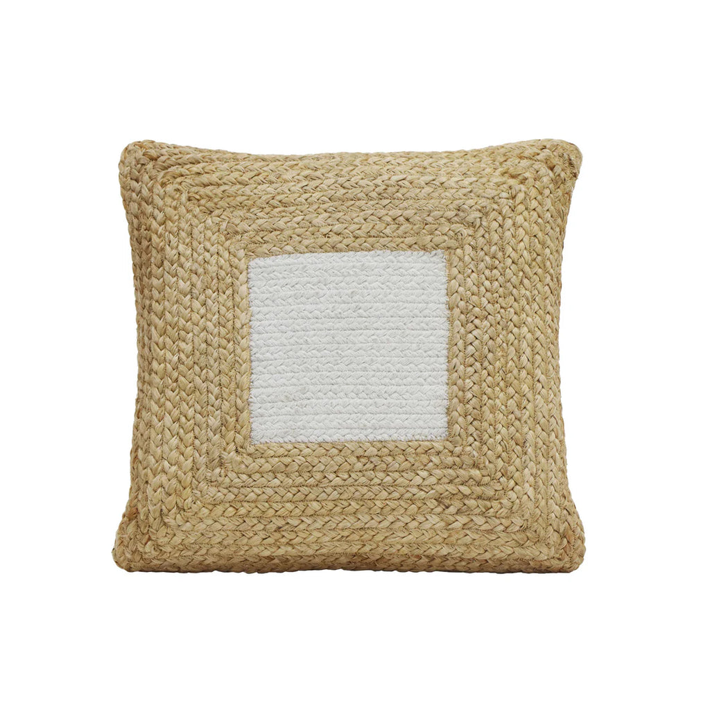 Blank thoughts 17 inch square throw pillow