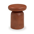 Concrete indoor outdoor side tables