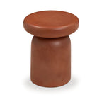 Concrete indoor outdoor side tables