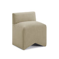 Eco friendly faux mohair light luxury casual low stool
