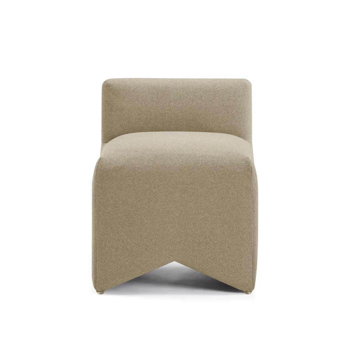 Eco friendly faux mohair light luxury casual low stool