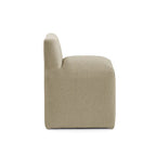 Eco friendly faux mohair light luxury casual low stool