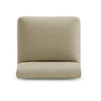 Eco friendly faux mohair light luxury casual low stool
