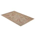 Hand woven wool rug 5'X8'