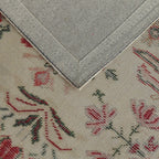 Hand woven wool rug 5'X8'