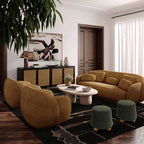 Imitation mohair stool