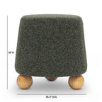 Imitation mohair stool