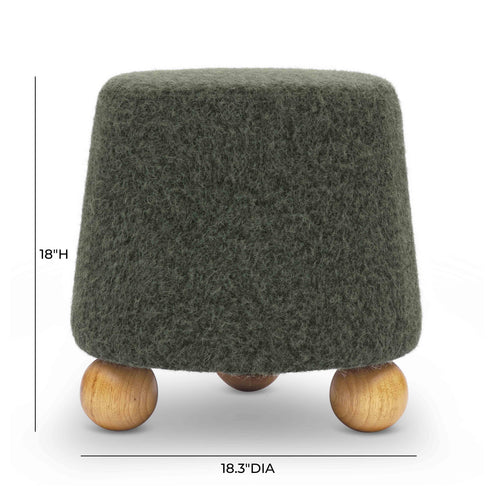Imitation mohair stool