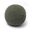 Long haired mohair pom pom cushion (9-14 inches)