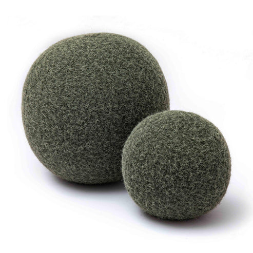 Long haired mohair pom pom cushion (9-14 inches)