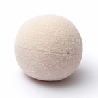 Long haired mohair pom pom cushion (9-14 inches)