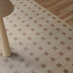 Natural handmade tufted carpet