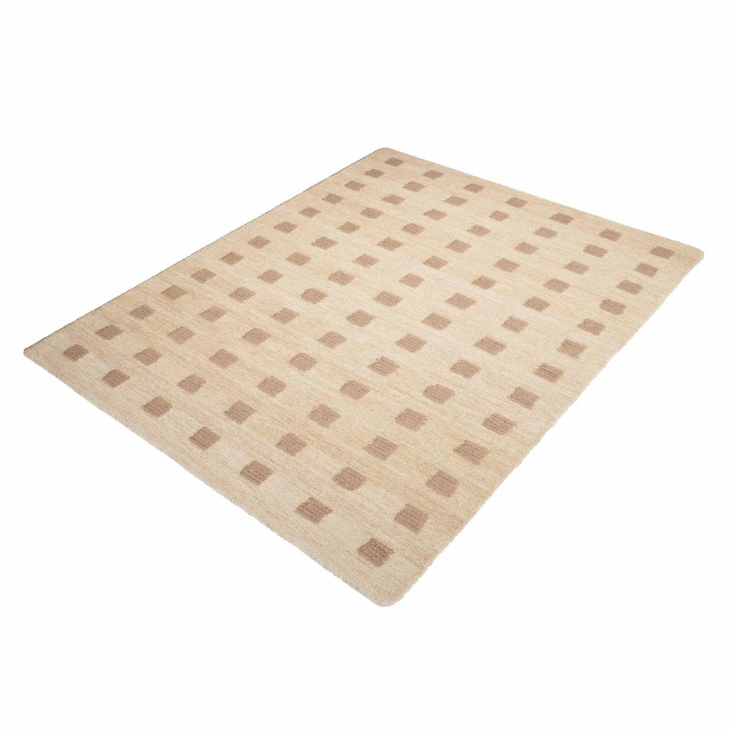 Natural handmade tufted carpet