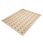 Natural handmade tufted carpet