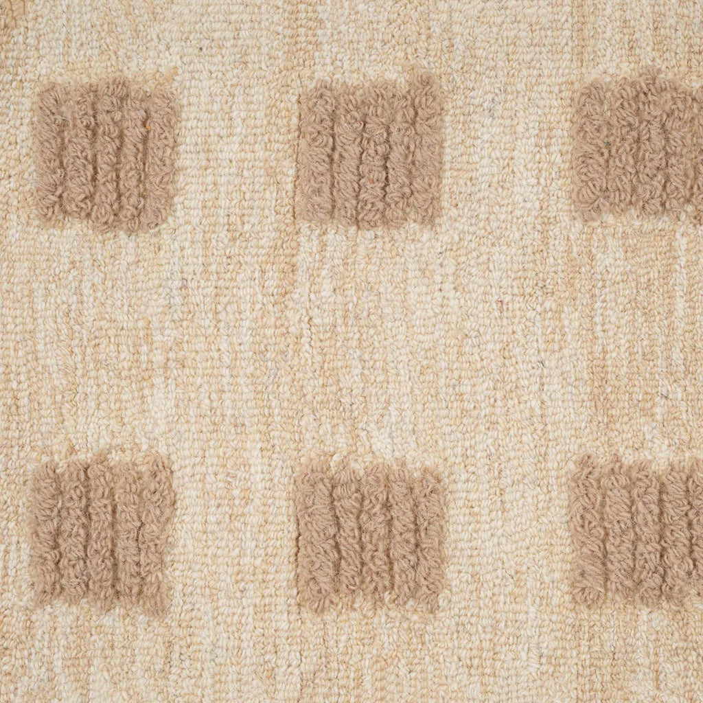 Natural handmade tufted carpet