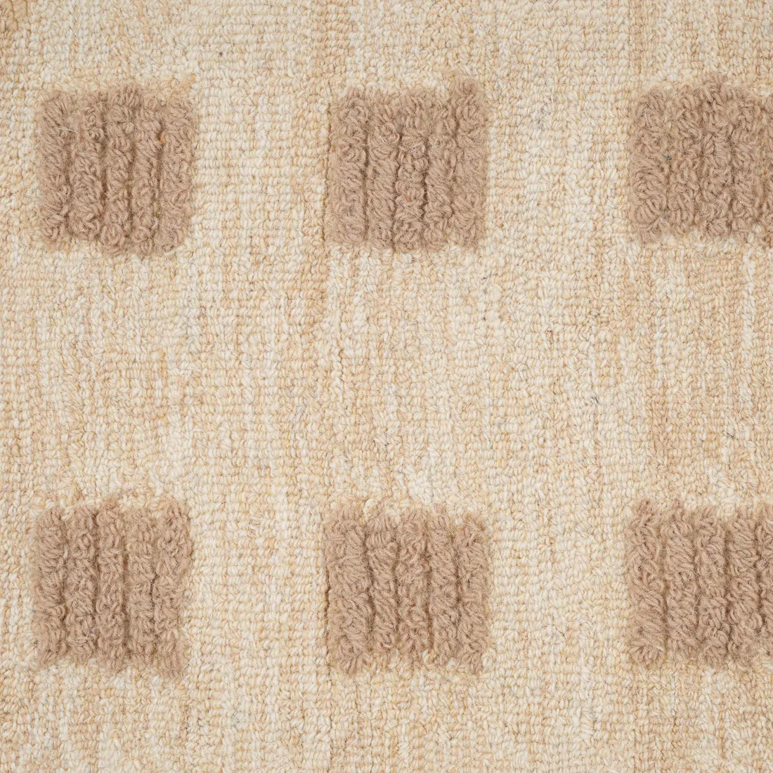 Natural handmade tufted carpet