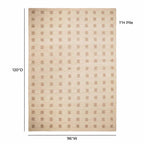Natural handmade tufted carpet