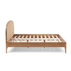 Natural rattan bed
