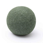 Textured woven spherical throw pillow (9-14 inches)