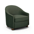 Velvet lounge chair