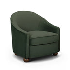 Velvet lounge chair