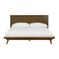 Walnut platform bed