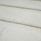 White loop pile carpet