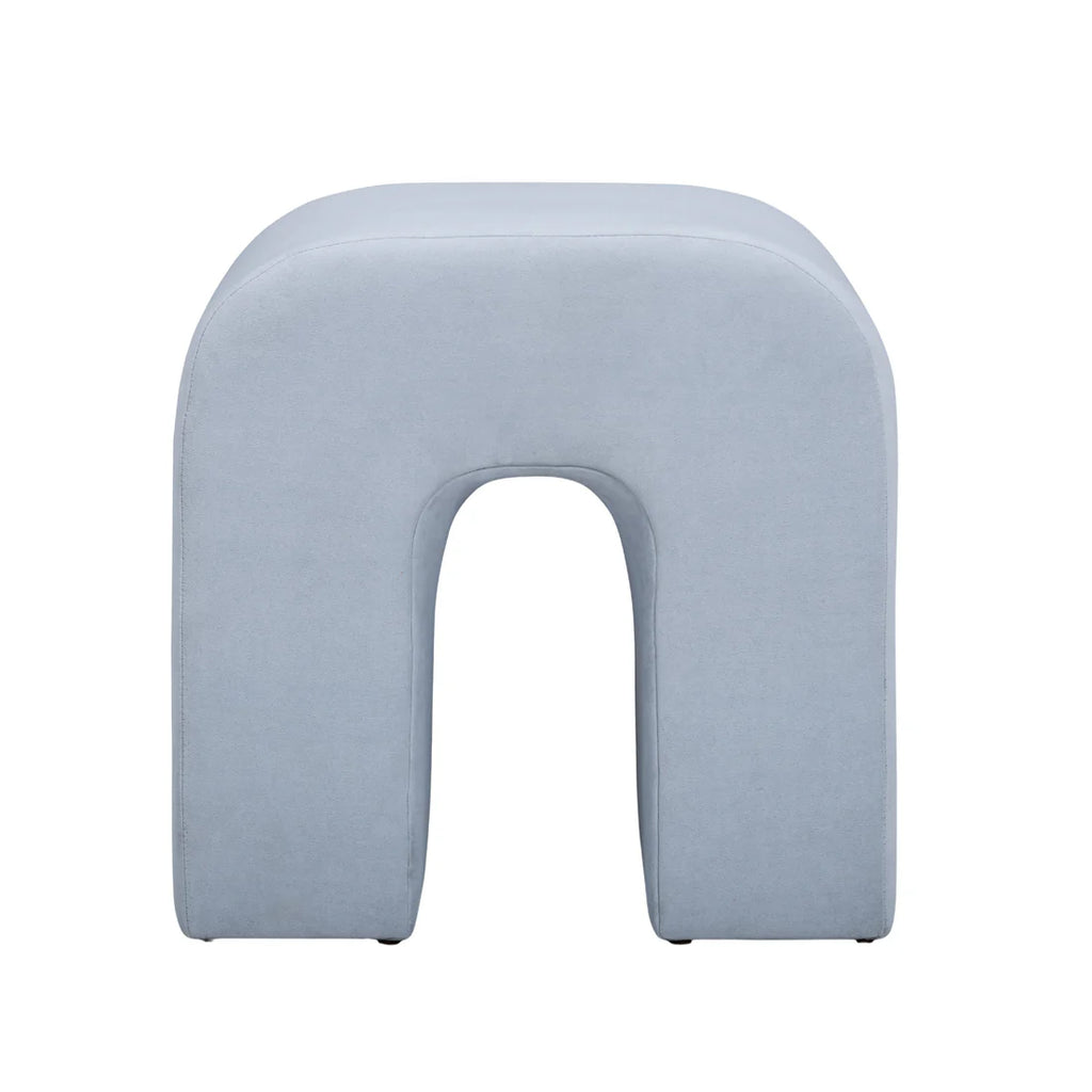 Velvet footstool