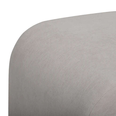 Velvet footstool